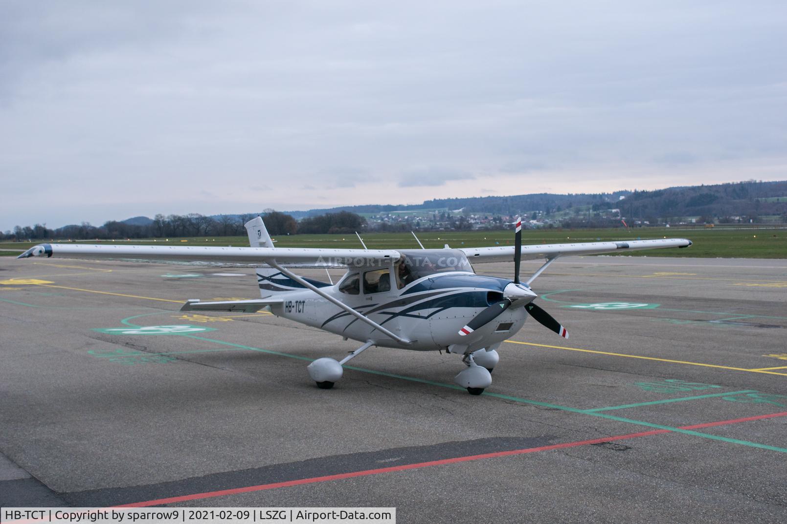 HB-TCT, 2007 Cessna 182T Skylane C/N 18281887, Based Grenchen since a short time.