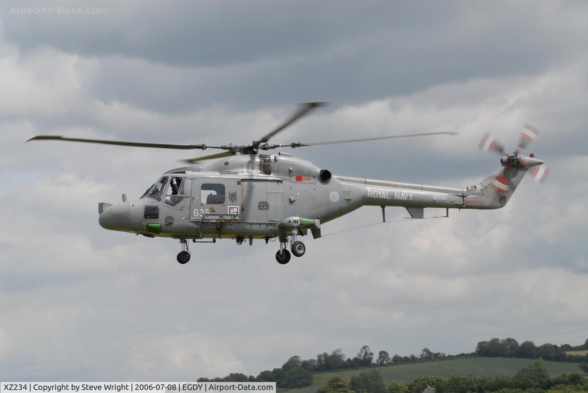 XZ234, 1977 Westland Lynx HAS.2 C/N 012, Yeovilton Air Day 2006 UK