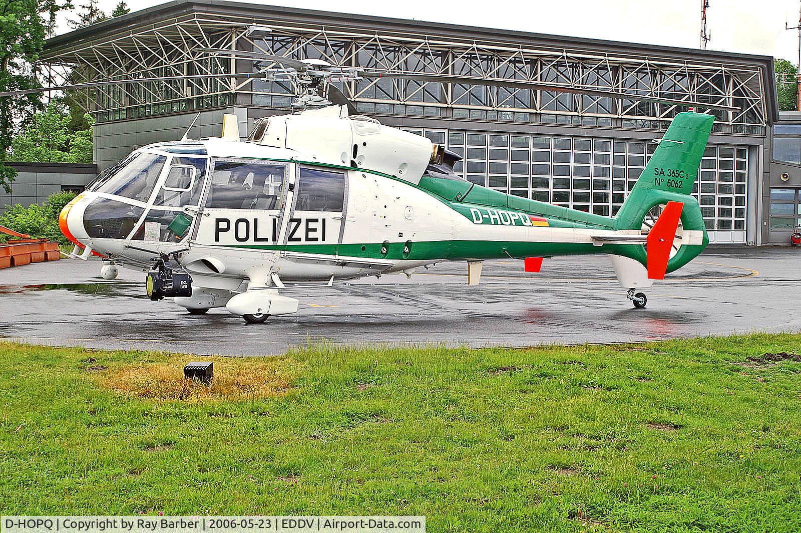 D-HOPQ, Aerospatiale SA-365C Dauphin 2 C/N 5062, D-HOPQ   Aerospatiale SA.365C2 Dauphin 2 [5062] [German Polize] Hannover~D 23/05/2006