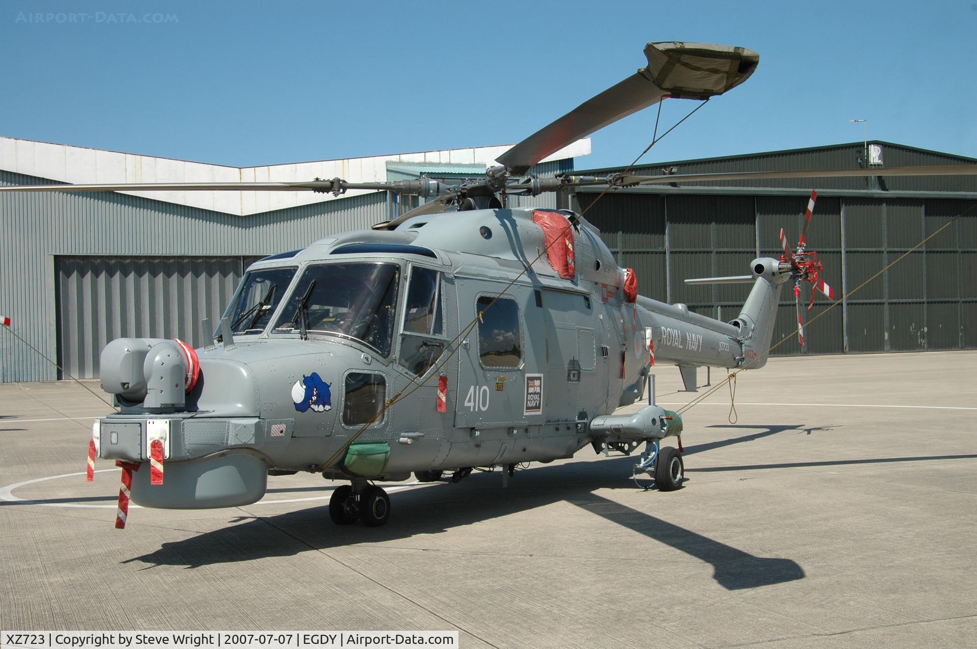 XZ723, Westland Lynx HMA.8DSP C/N 185, Yeovilton Air Day 2007 UK