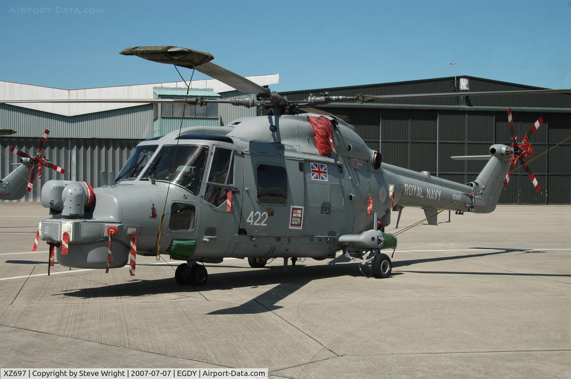 XZ697, 1980 Westland Lynx HMA.8 C/N 145, Yeovilton Air Day 2007 UK