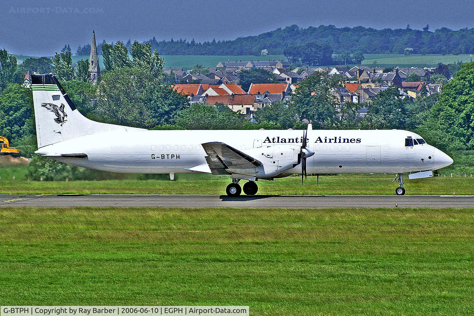 G-BTPH, 1989 British Aerospace ATP(F) C/N 2015, G-BTPH   British Aerospace BAe ATP [2015] (Atlantic Airlines) Edinburgh-Turnhouse~G 10/06/2006