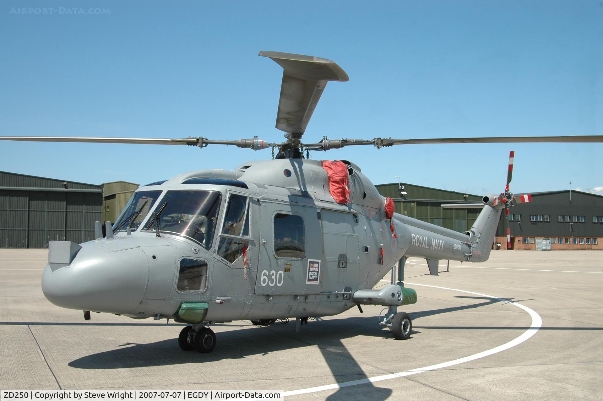 ZD250, Westland Lynx HAS.3S C/N 248, Yeovilton Air Day 2007 UK