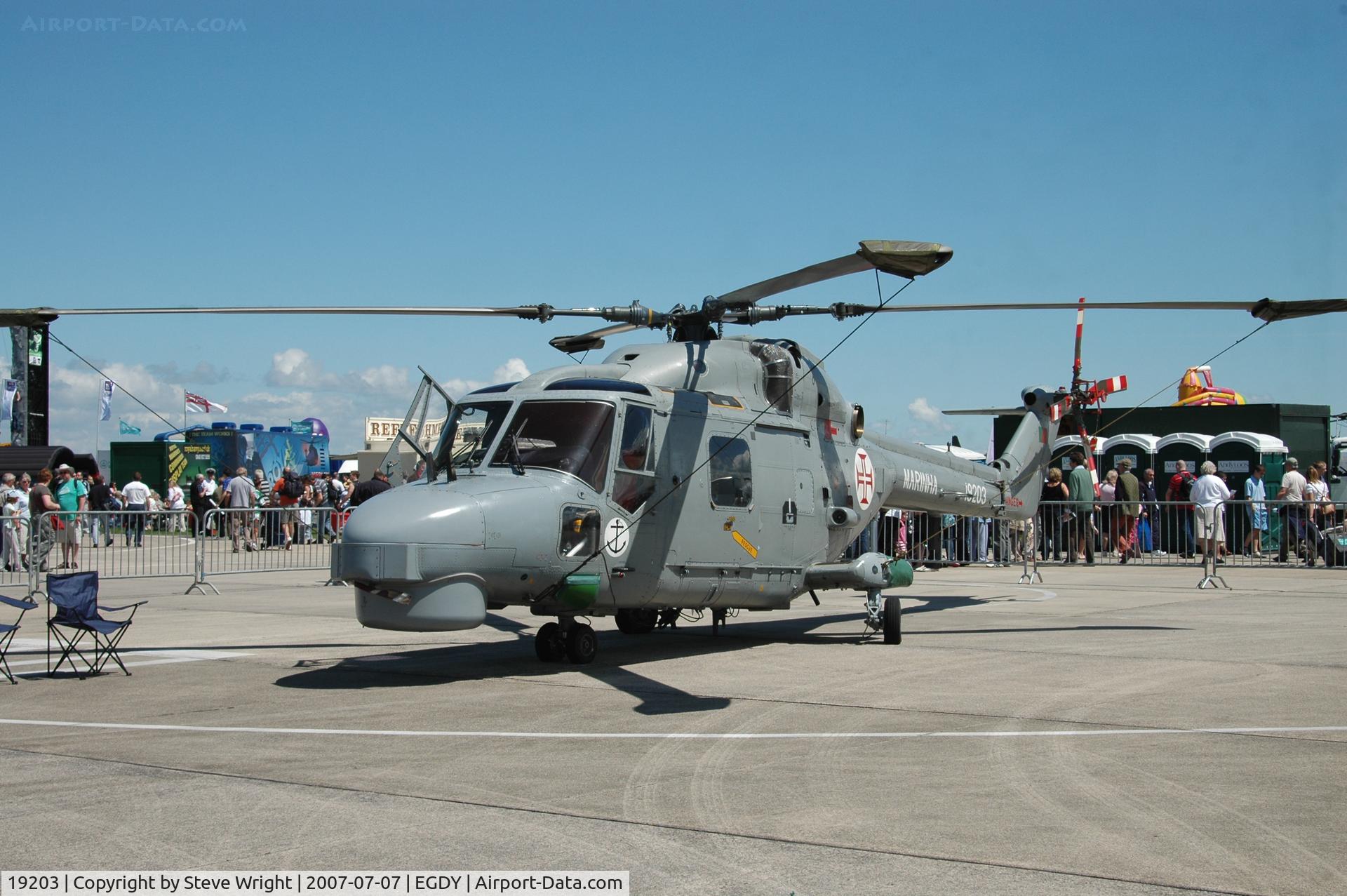 19203, 1993 Westland Super Lynx Mk.95 C/N 375, Yeovilton Air Day 2007 UK