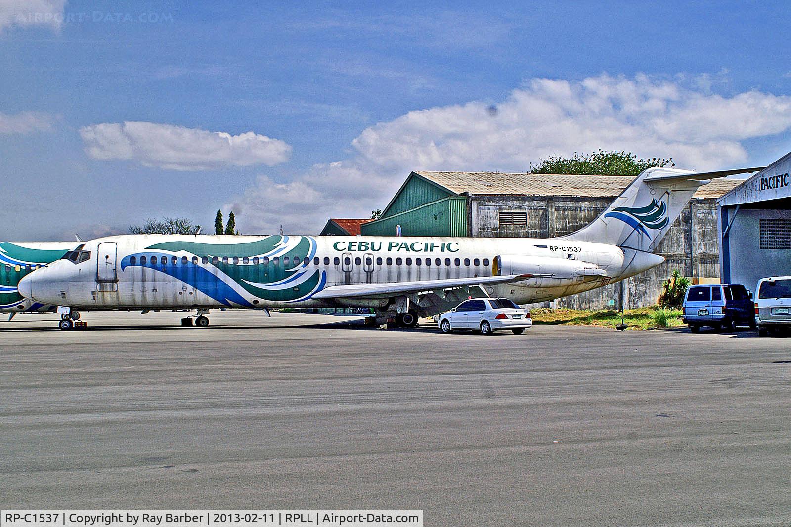 RP-C1537, 1973 Douglas DC-9-32 C/N 47570, RP-C1537   Douglas DC-9-32 [47570] (Cebu Pacific Air) Manila-Ninoy Aquino Int'l~RP 11/02/2013