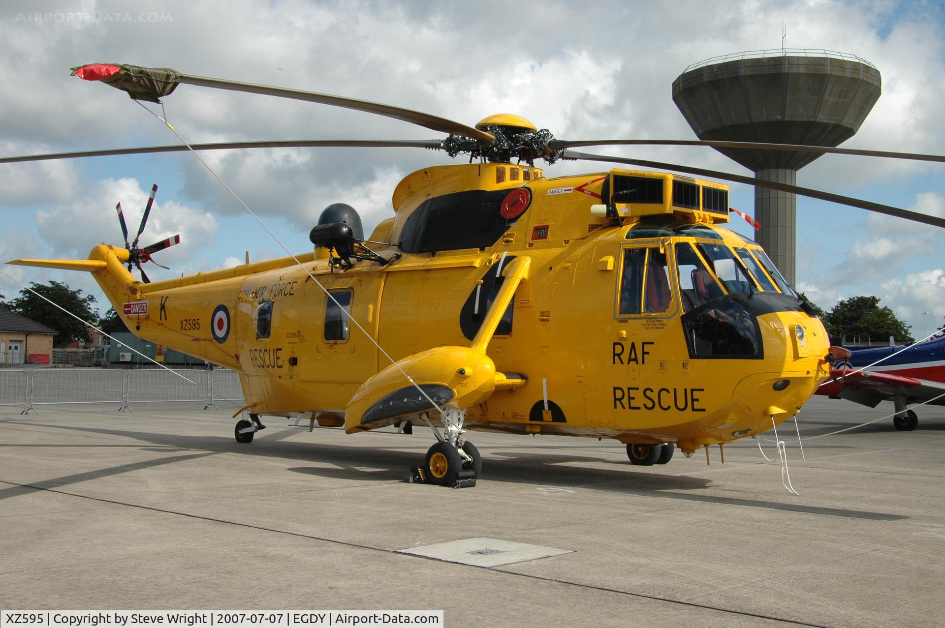 XZ595, 1978 Westland Sea King HAR.3 C/N WA861, Yeovilton Air Day 2007 UK