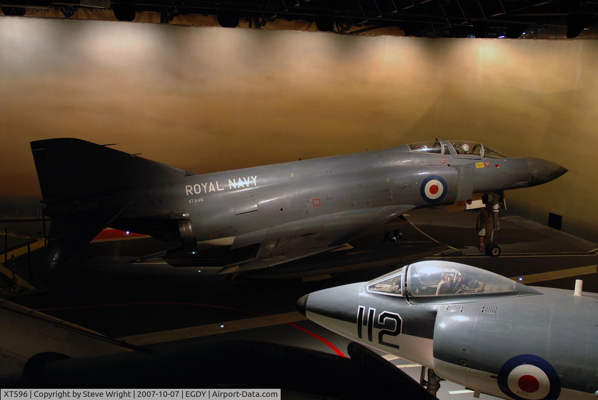 XT596, 1966 McDonnell Douglas Phantom FG1 C/N 1527/0002, FAA Museum, RNAS Yeovilton UK