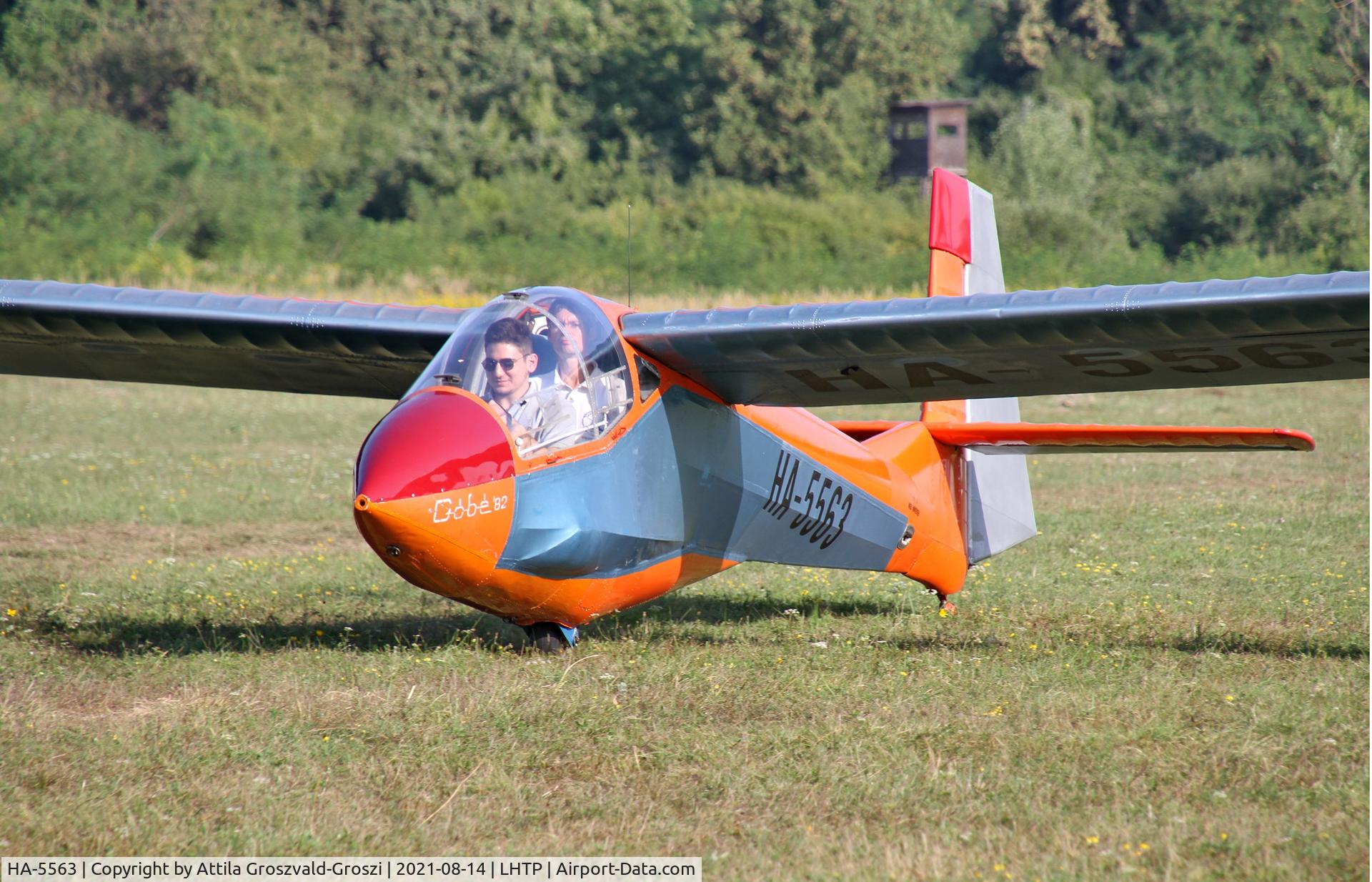 HA-5563, 1989 Rubik R-26SU Góbé 82 C/N AA800065, LHTP - Tapolca Airport, Hungary