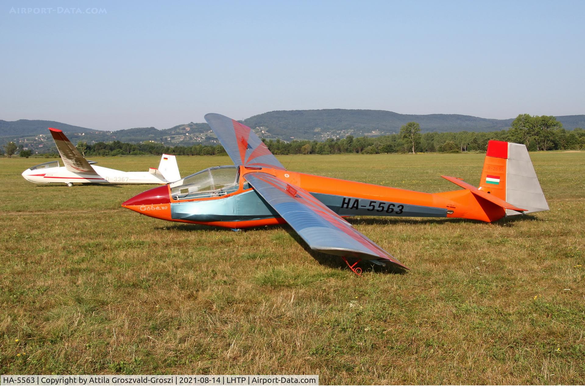HA-5563, 1989 Rubik R-26SU Góbé 82 C/N AA800065, LHTP - Tapolca Airport, Hungary