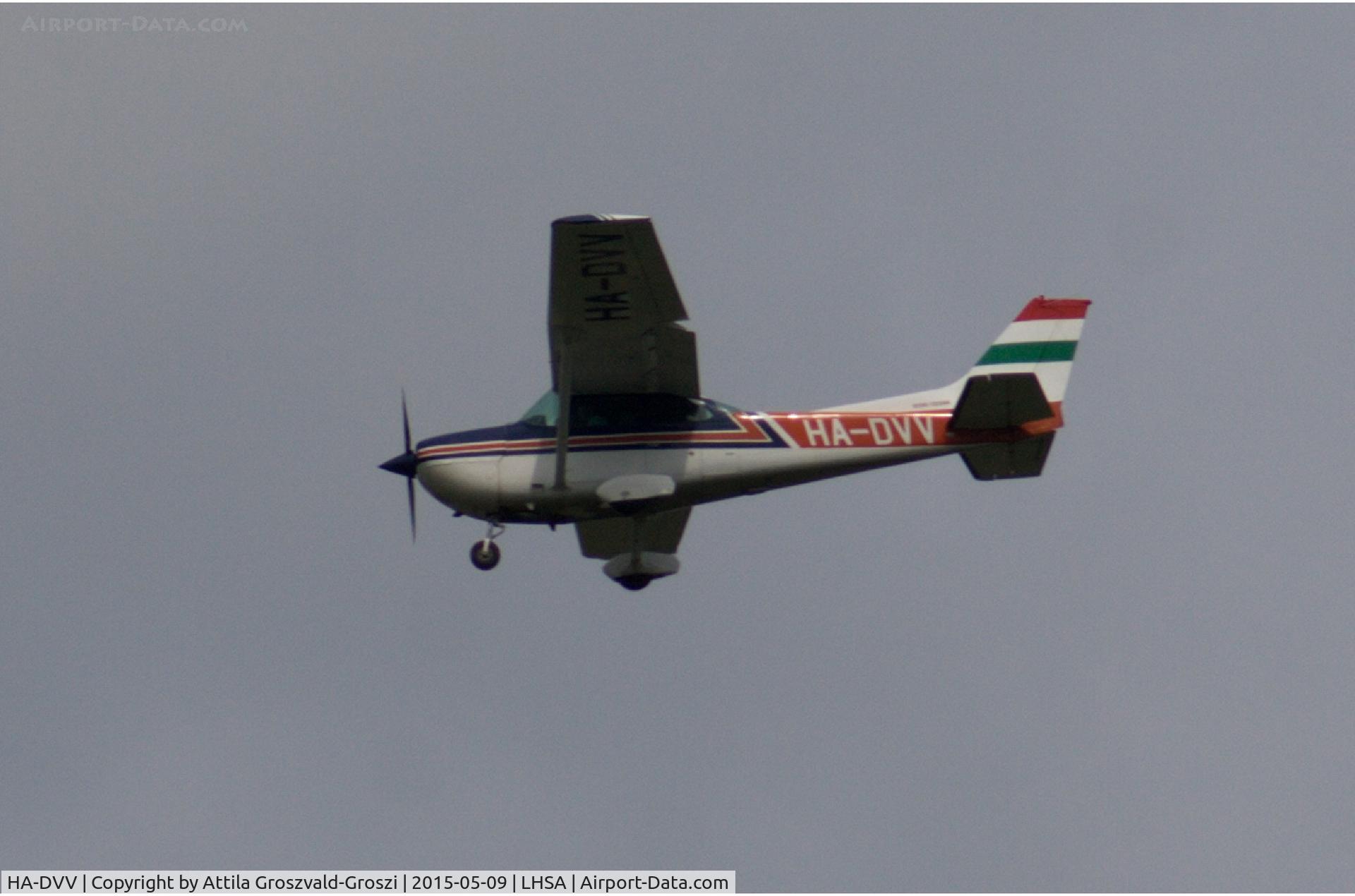 HA-DVV, 1980 Reims FR172K Hawk XP C/N 0670, LHSA - Szentkirályszabadja Airport, Hungary