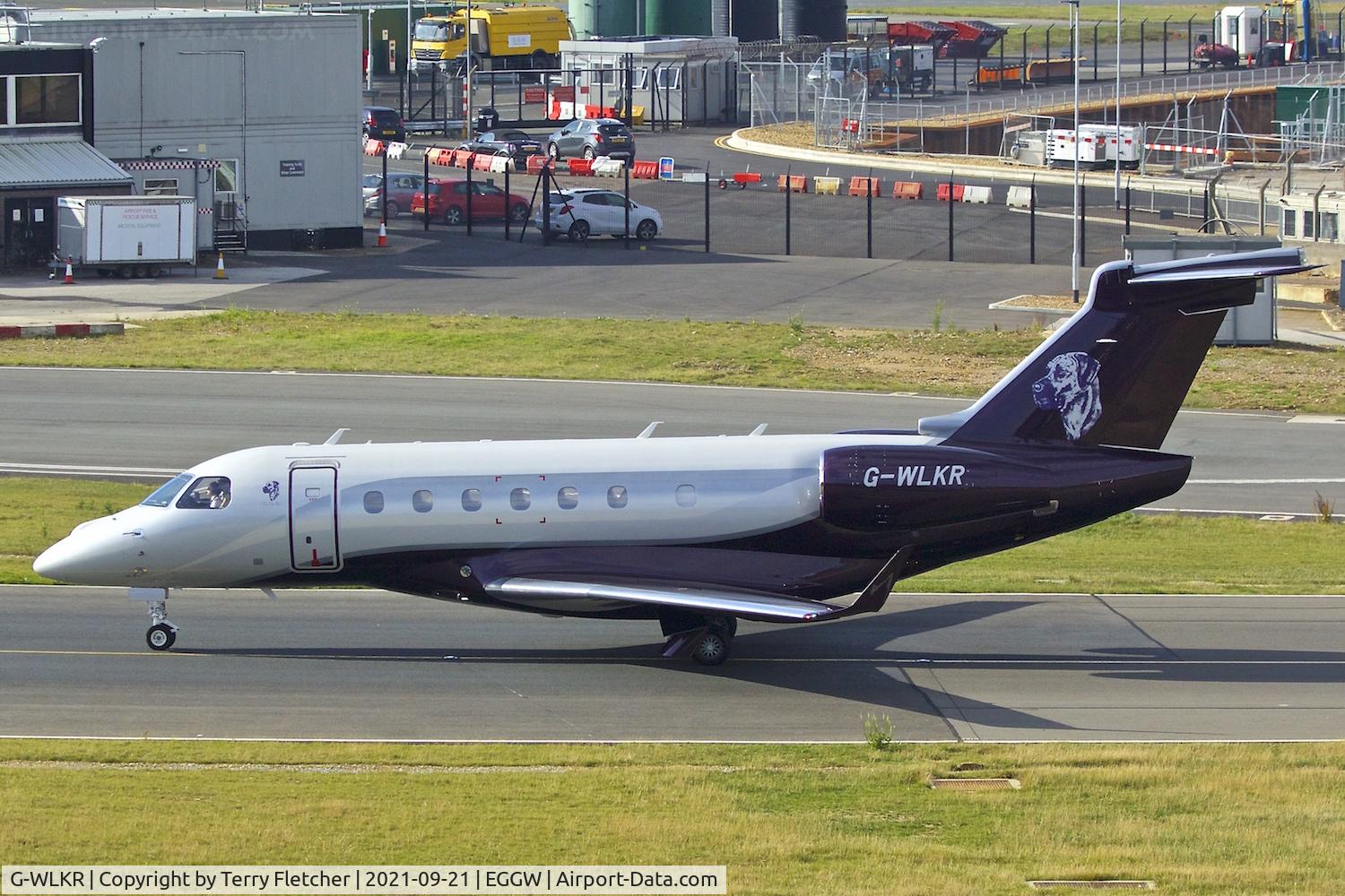 G-WLKR, 2018 Embraer EMB-550 Legacy 500 C/N 55000091, At Luton