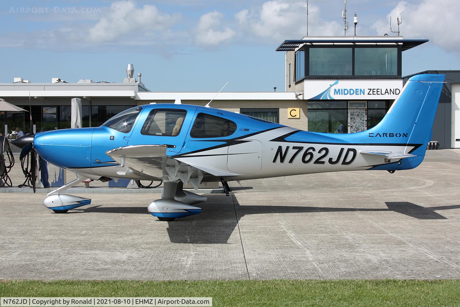 N762JD, Cirrus SR22T-GTS Carbon C/N 2843158, at ehmz