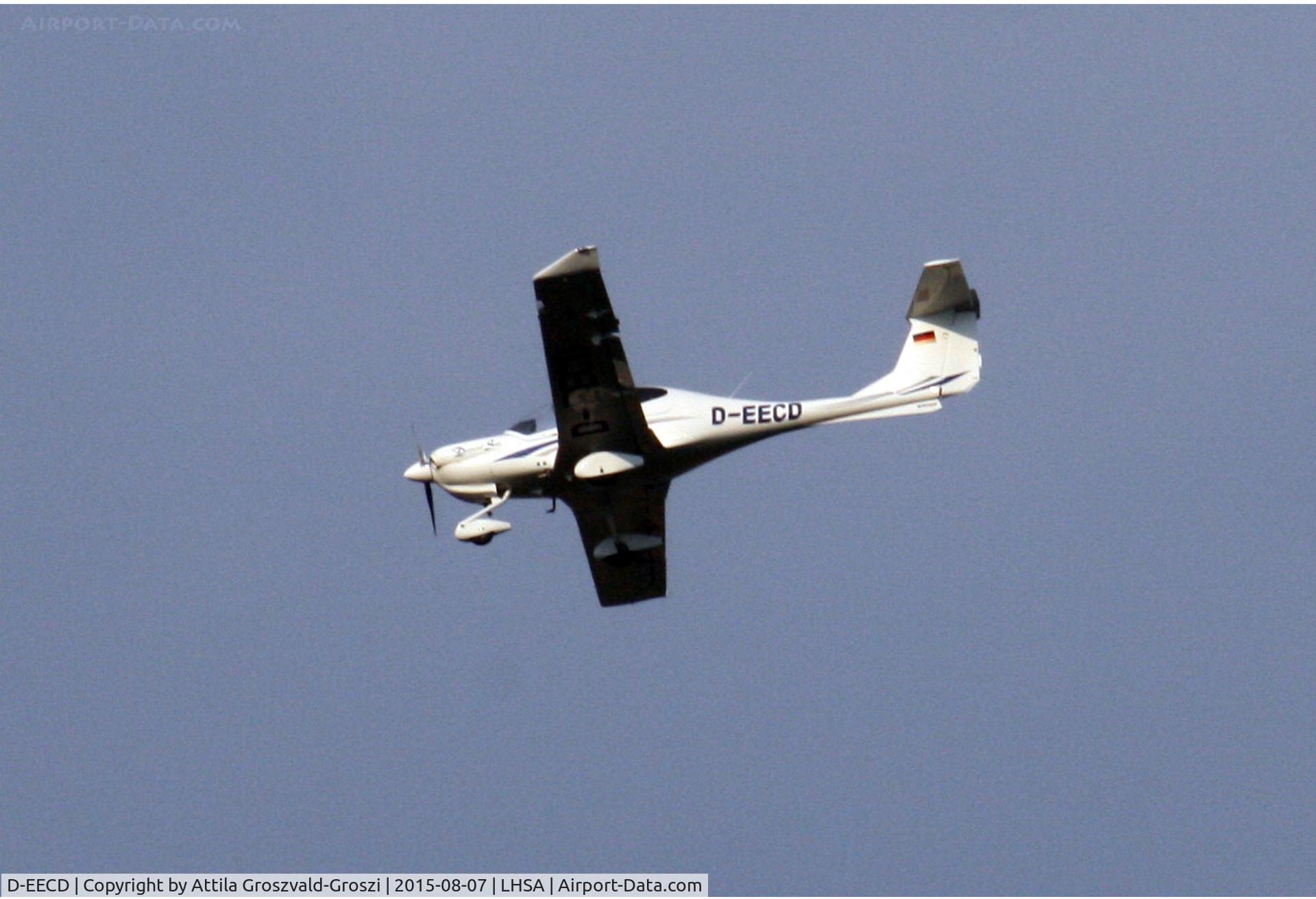 D-EECD, 2000 Diamond DA-40-180 Diamond Star C/N 40.018, LHSA - Szentkirályszabadja Airport, Hungary