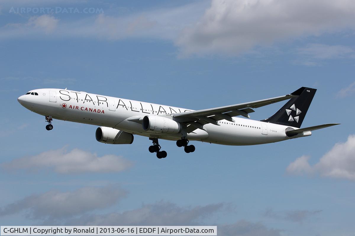 C-GHLM, 2001 Airbus A330-343 C/N 0419, at fra