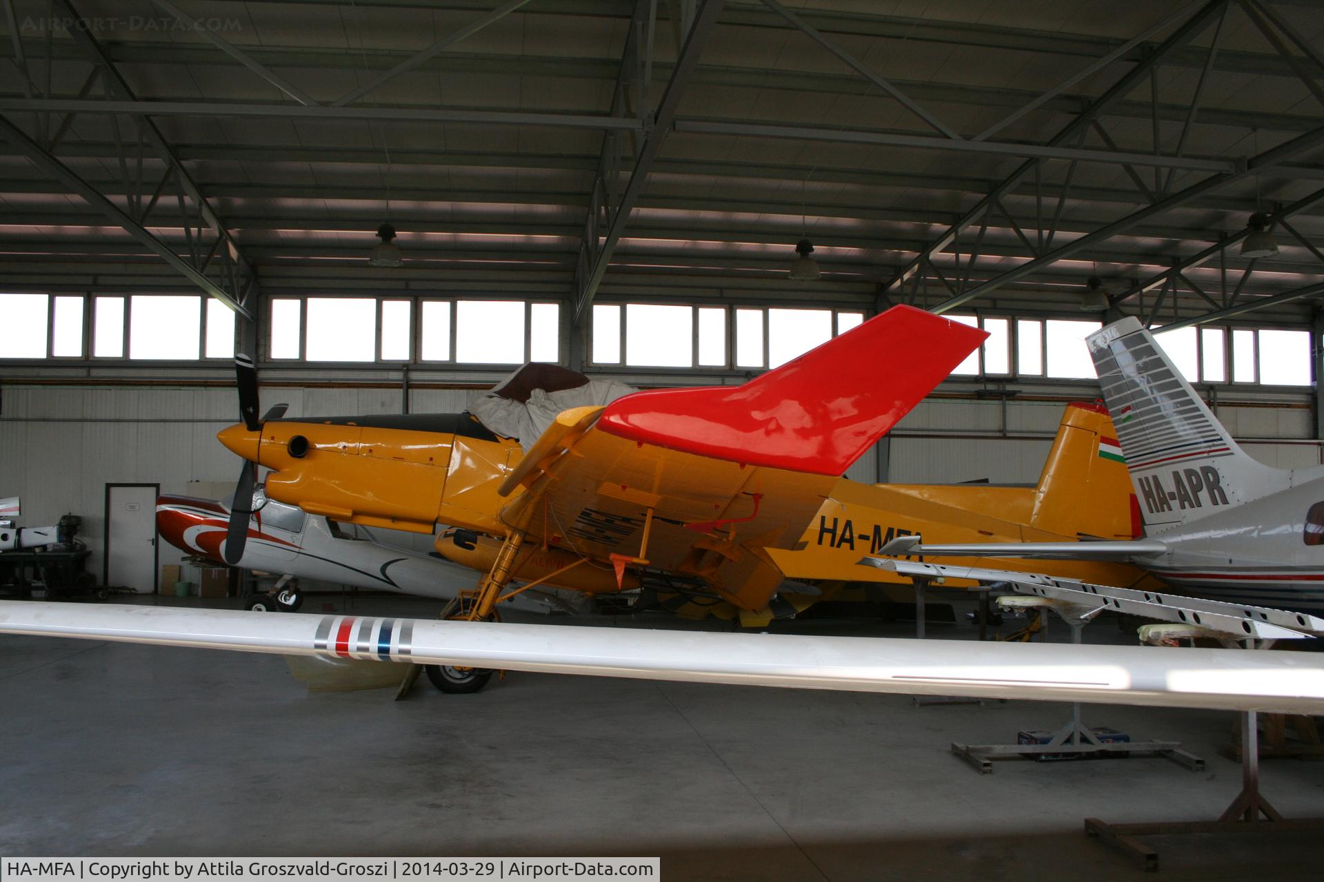HA-MFA, 1989 Let Z-137T Agro-Turbo C/N 026, Kadarkut Airfield, Hungary