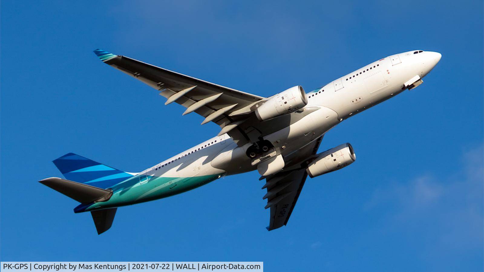 PK-GPS, 2013 Airbus A330-243 C/N 1474, This photo were taken at Balikpapan