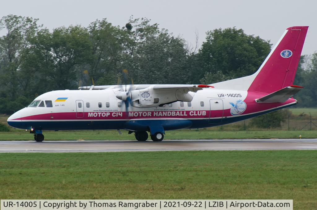 UR-14005, 2003 Antonov An-140 C/N 36525305021, Motor Sich Airlines Antonov An-140-100