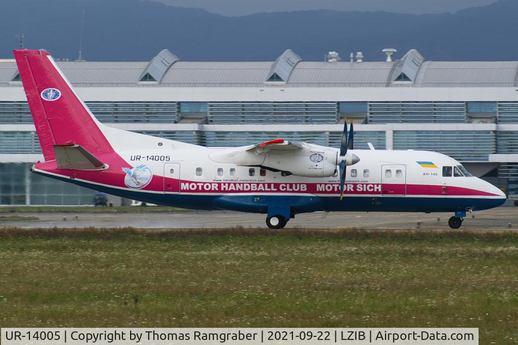UR-14005, 2003 Antonov An-140 C/N 36525305021, Motor Sich Airlines Antonov An-140-100