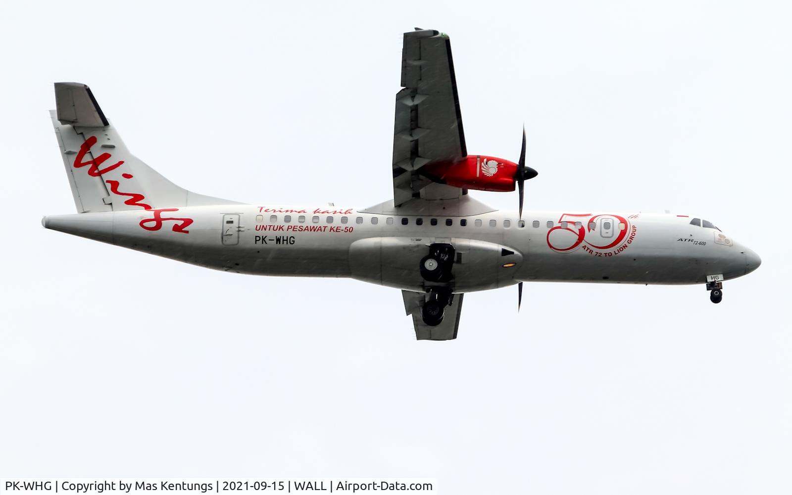 PK-WHG, 2015 ATR 72-600 C/N 1250, This photo were taken at Balikpapan