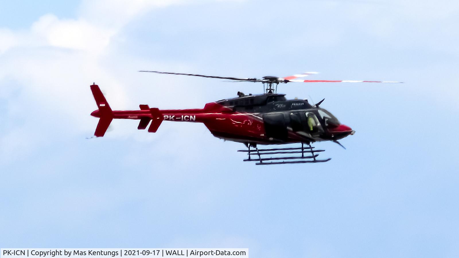 PK-ICN, Bell 407 JetRangerX C/N Unknown, New helicopter for Pegasus Air Services
