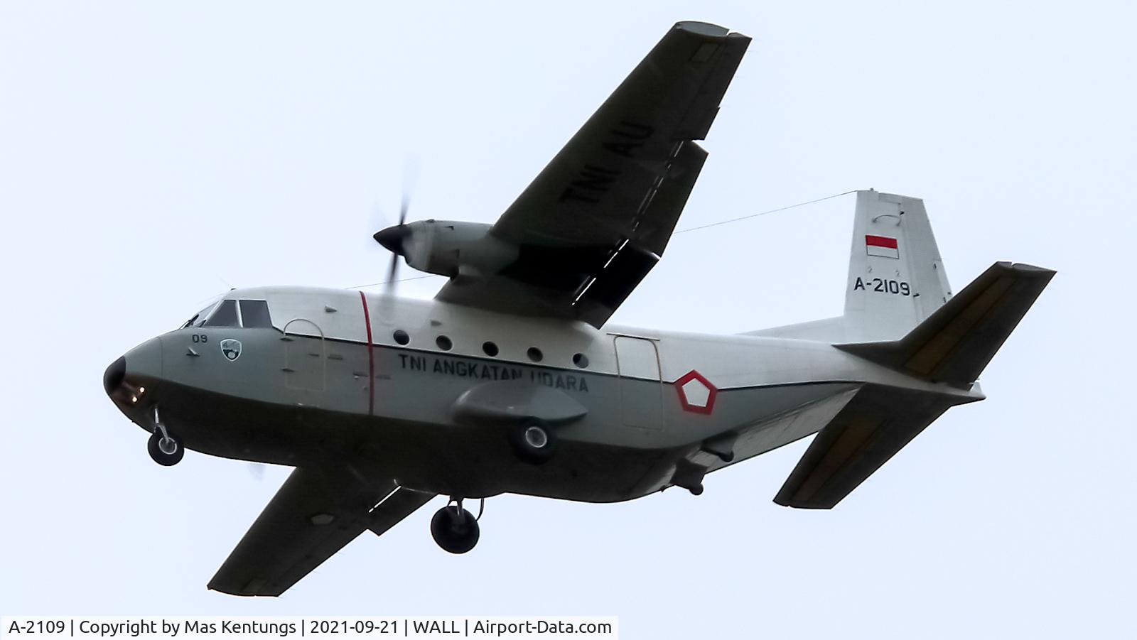 A-2109, CASA C-212-200 Aviocar C/N 249, This photo were taken at Balikpapan, flying school