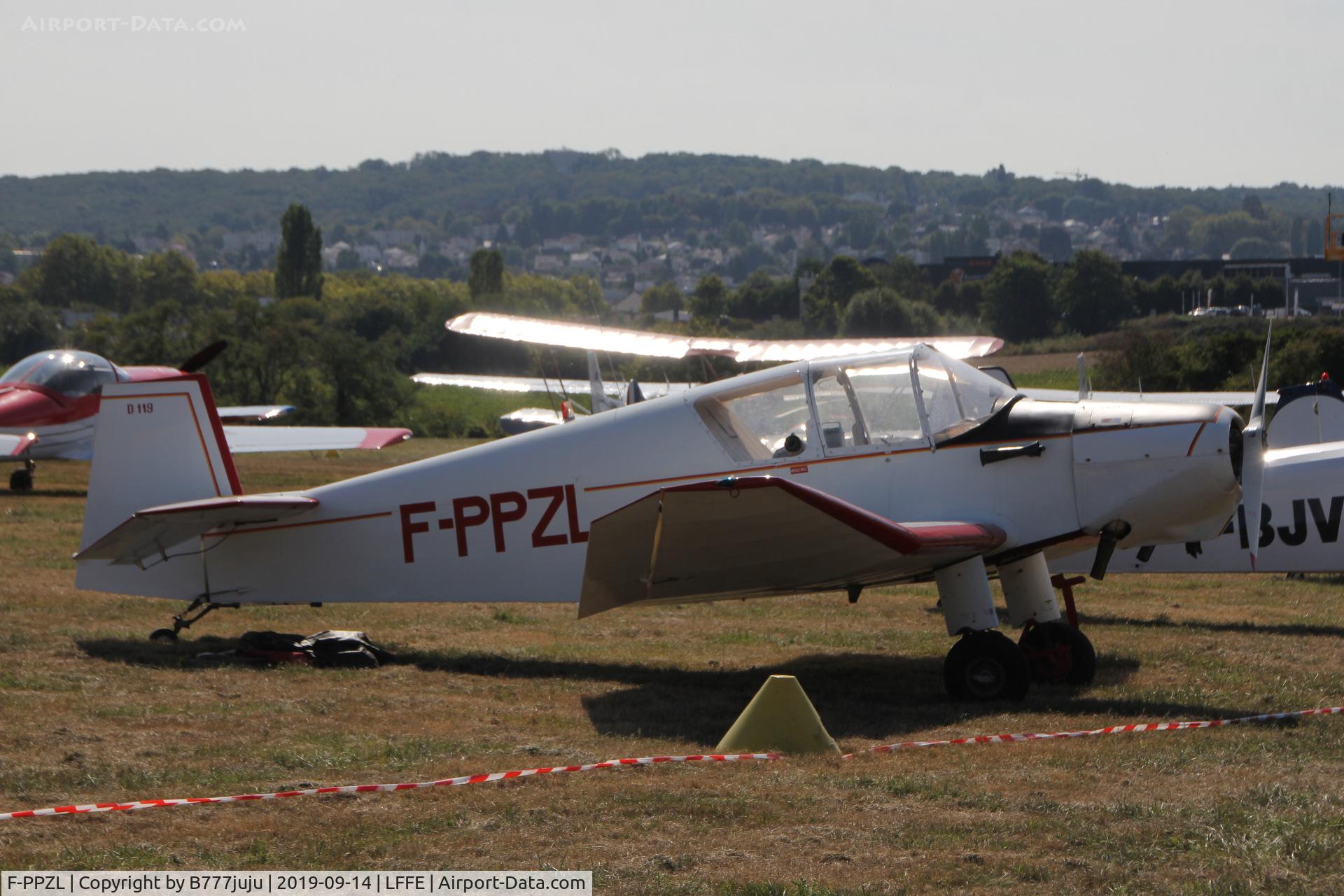 F-PPZL, Jodel D-119 C/N 1290, at Enghien