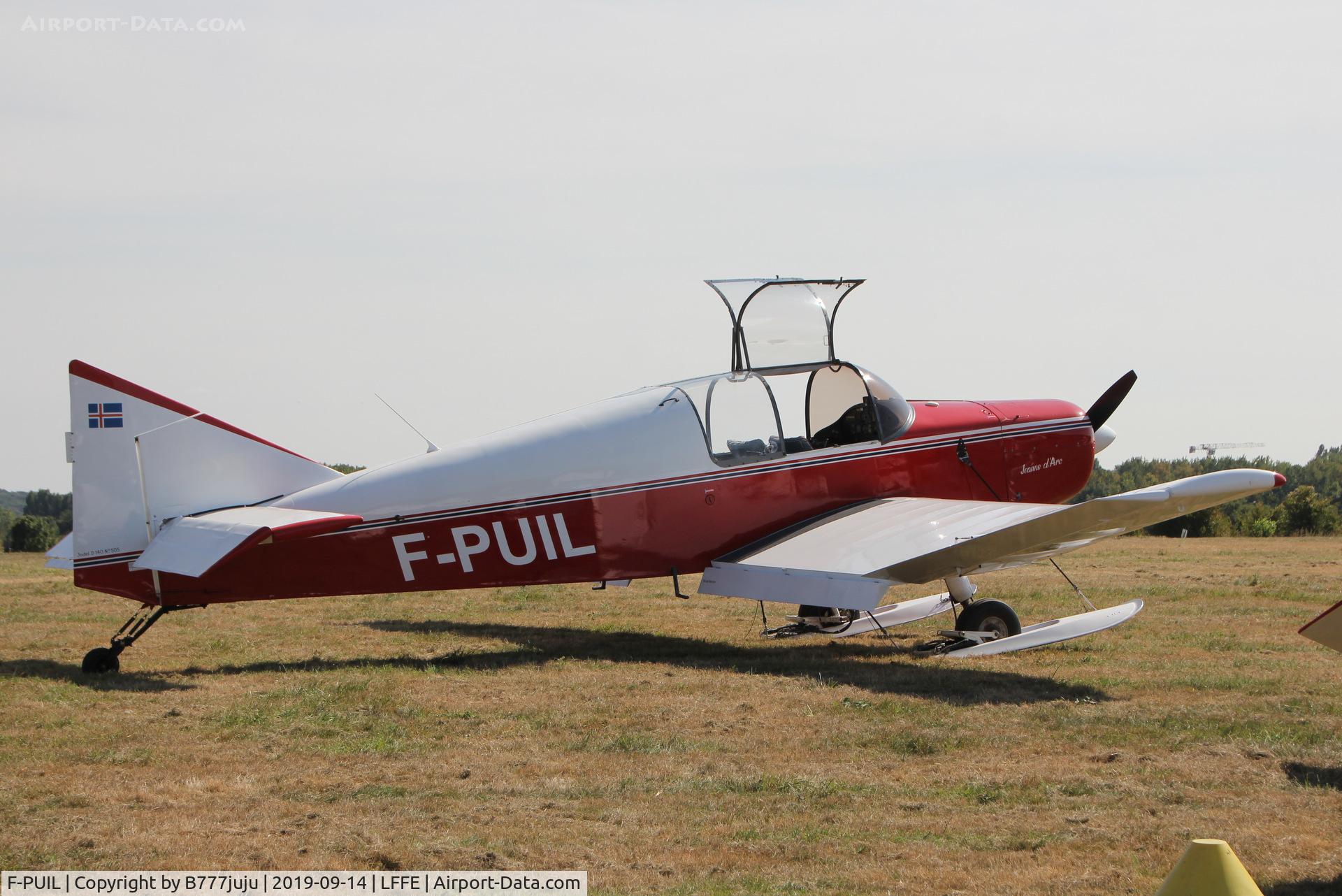 F-PUIL, Jodel D-140 Mousquetaire C/N 505, at Enghien