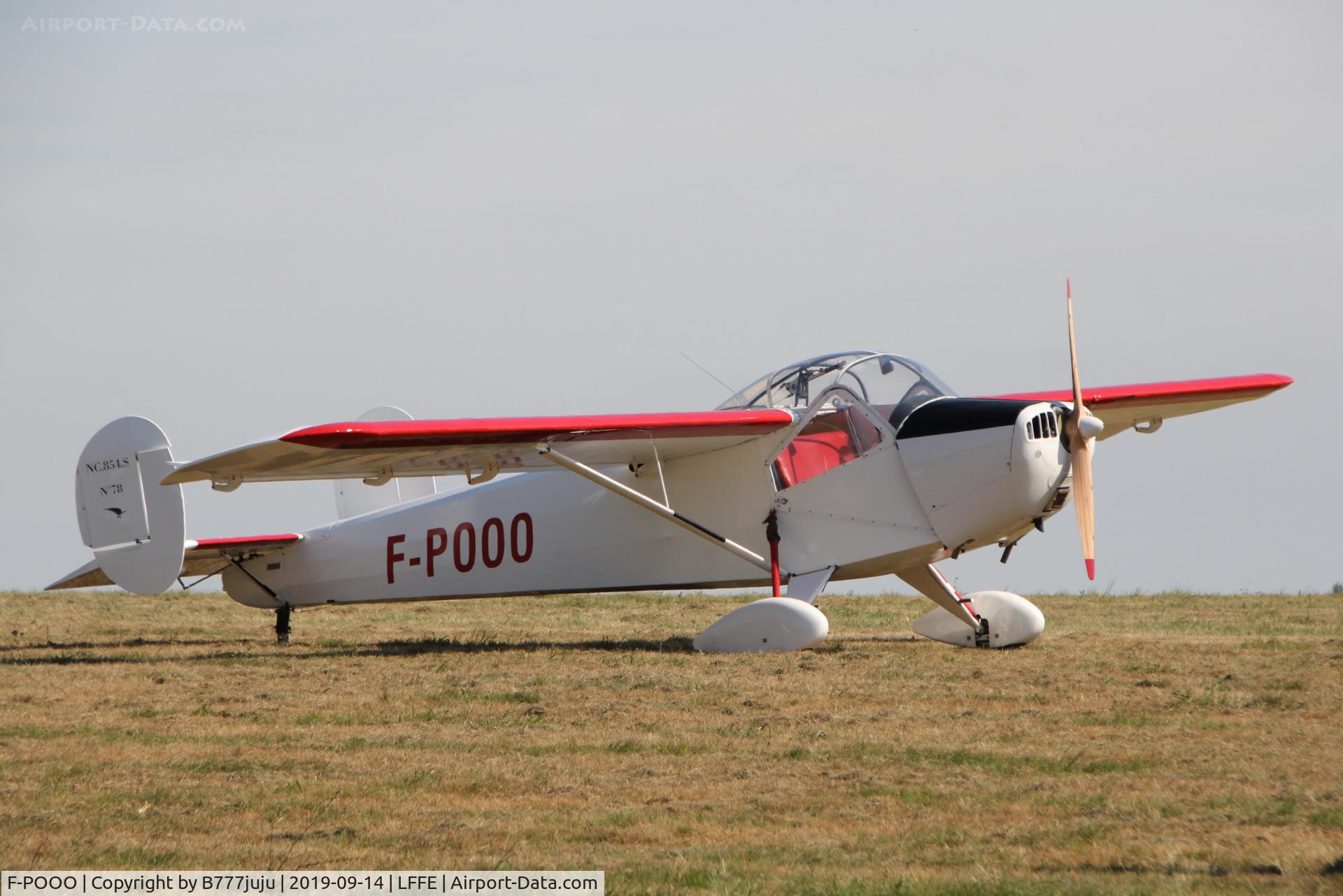F-POOO, Nord NC-854S C/N 78, at Enghien