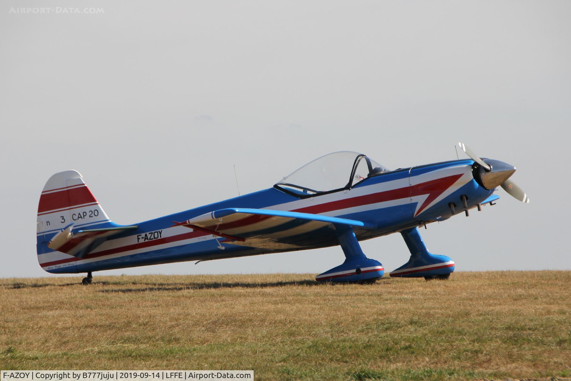 F-AZOY, Mudry CAP-20 C/N 3, at Enghien