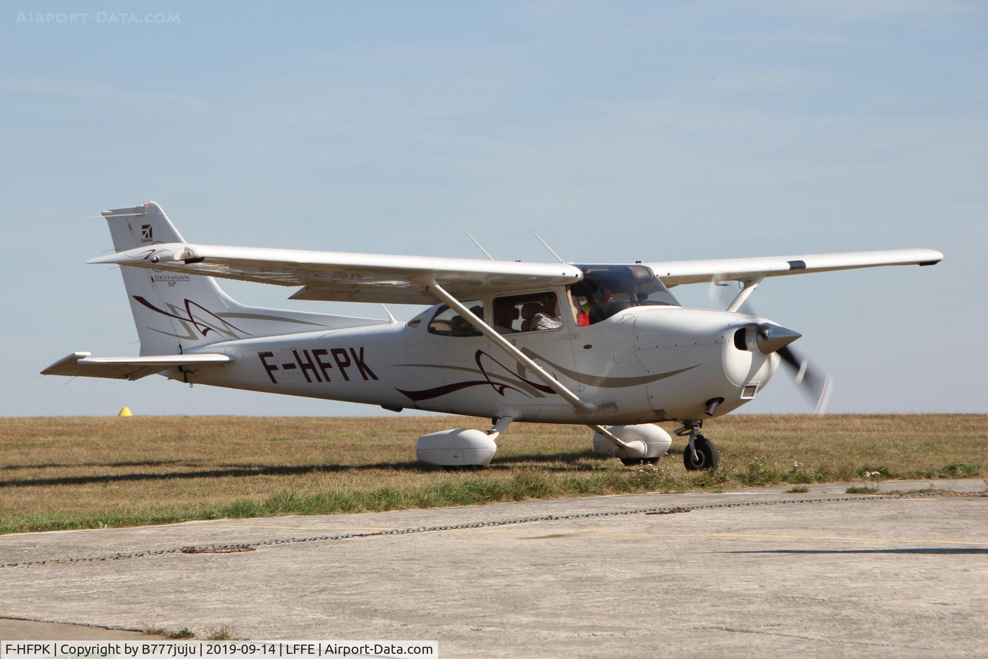 F-HFPK, 2008 Cessna 172S C/N 172S10748, at Enghien