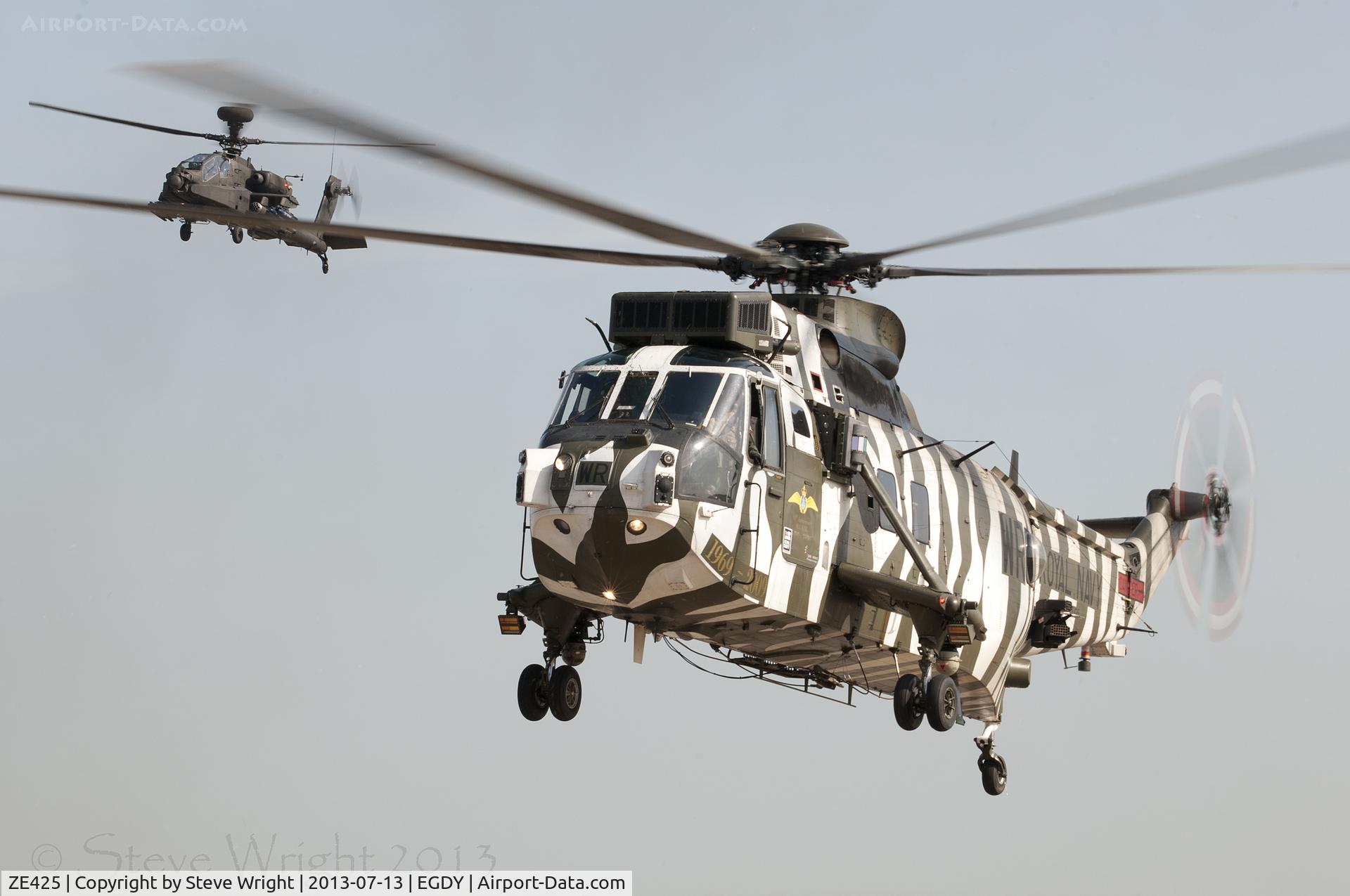 ZE425, 1985 Westland Sea King HC.4 C/N WA952, RNAS Yeovilton Air Day 2013 UK