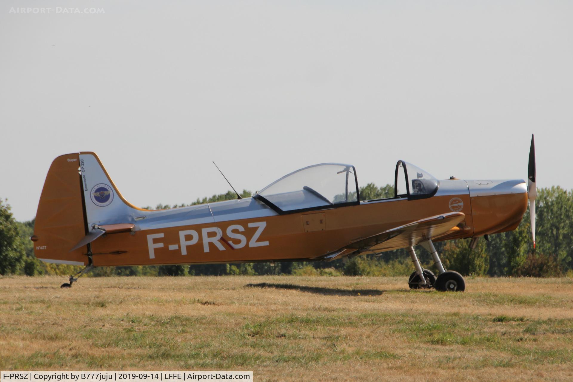 F-PRSZ, Piel CP-320 Super Emeraude C/N 427, at Enghien