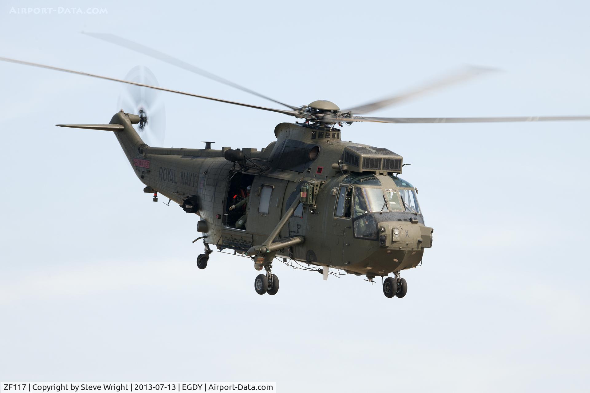 ZF117, 1986 Westland Sea King HC.4 C/N WA963, RNAS Yeovilton Air Day 2013 UK