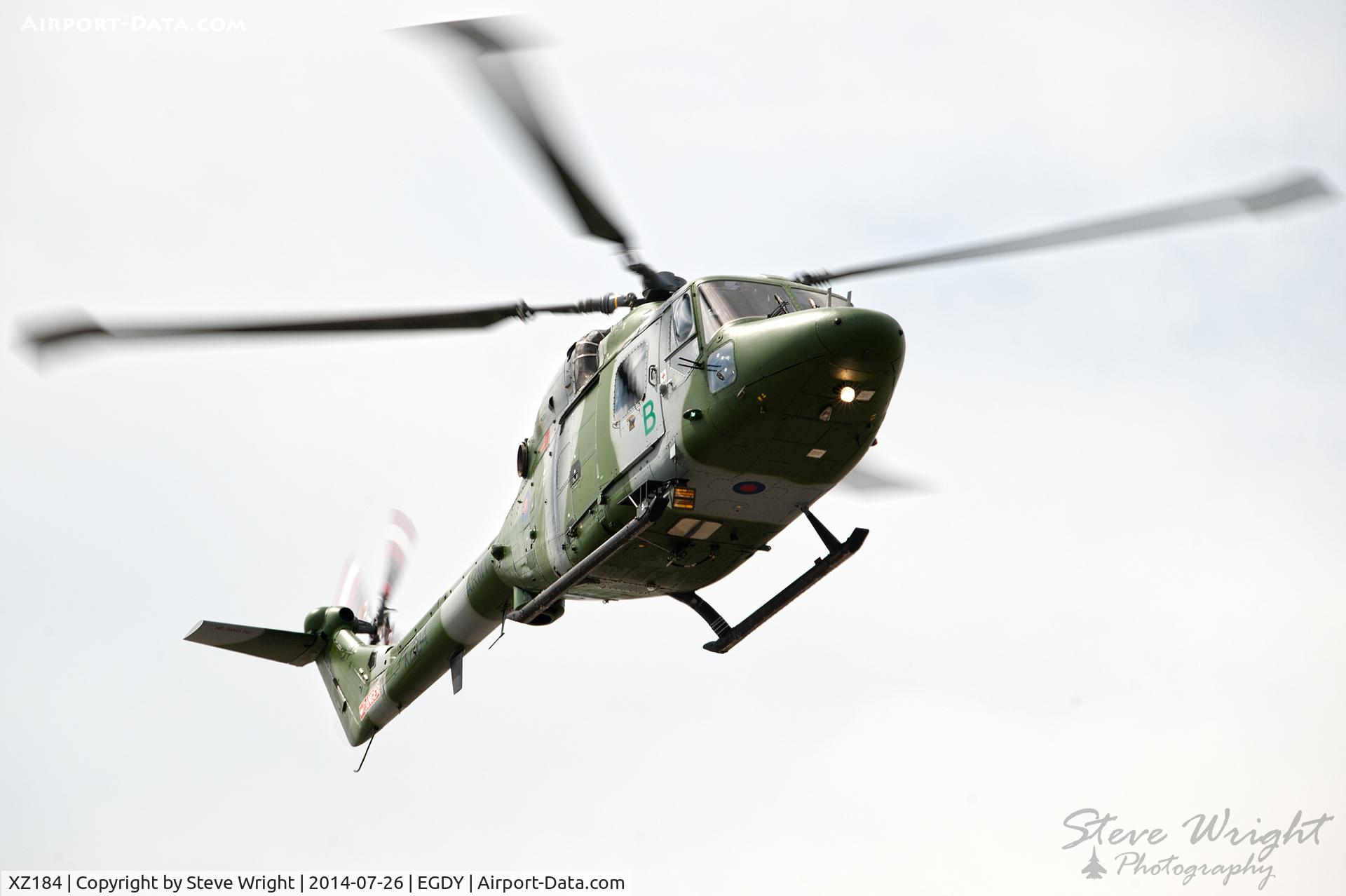 XZ184, 1978 Westland Lynx AH.7 C/N 065, RNAS Yeovilton Air Day 2014 UK