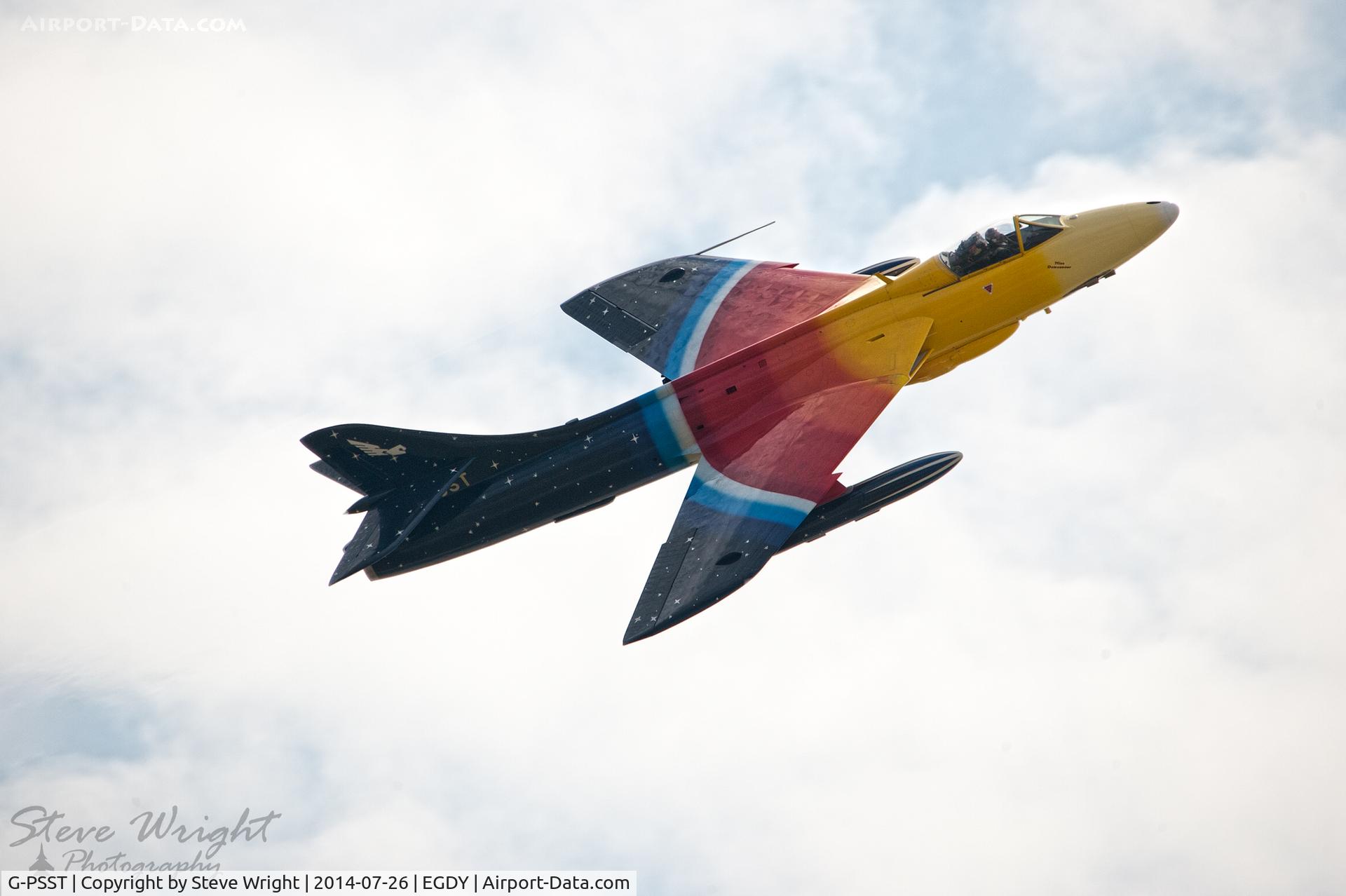 G-PSST, 1959 Hawker Hunter F.58A C/N HABL-003115, RNAS Yeovilton Air Day 2014 UK