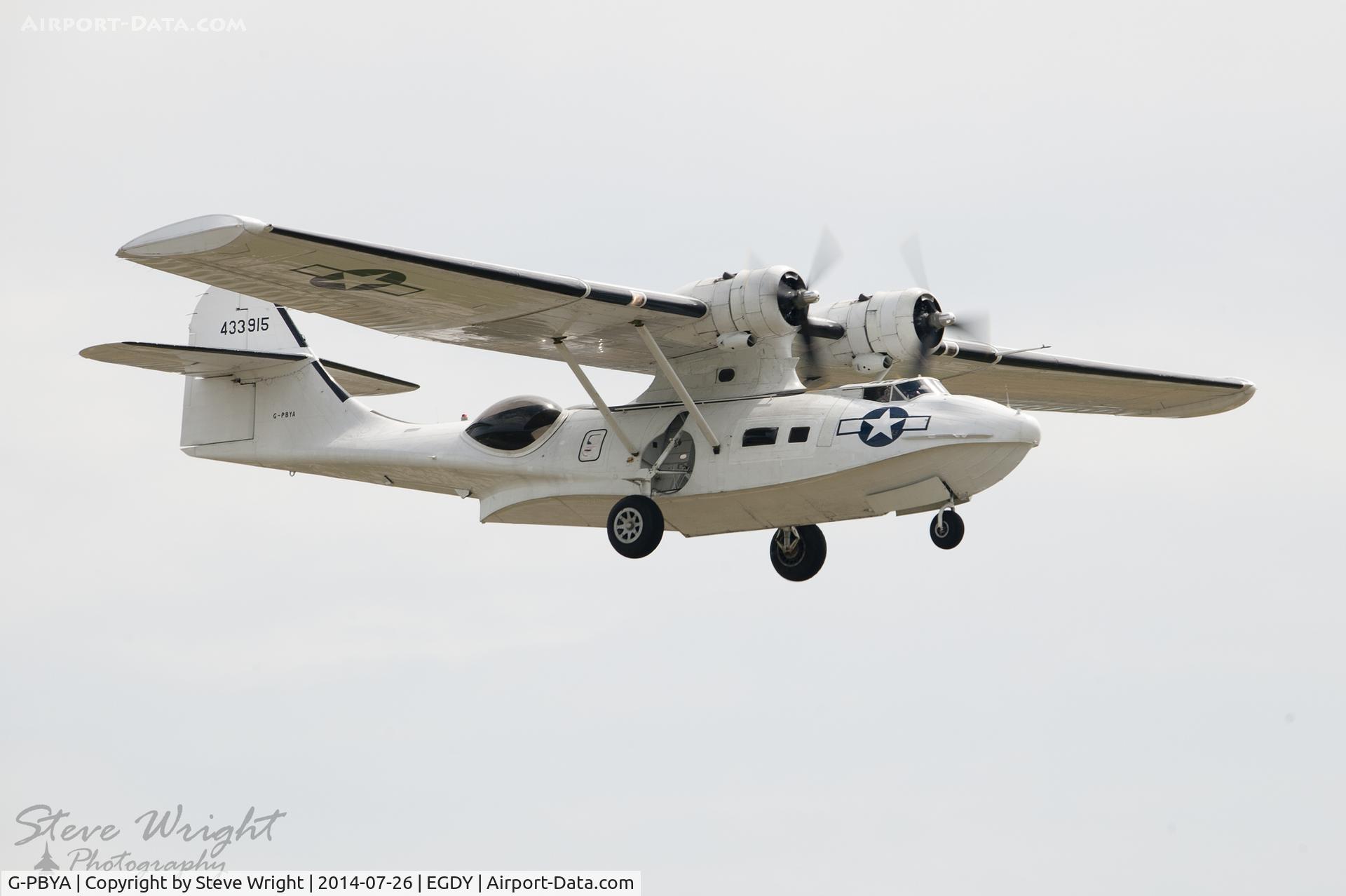 G-PBYA, 1944 Consolidated (Canadian Vickers) PBV-1A Canso A C/N CV-283, RNAS Yeovilton Air Day 2014 UK