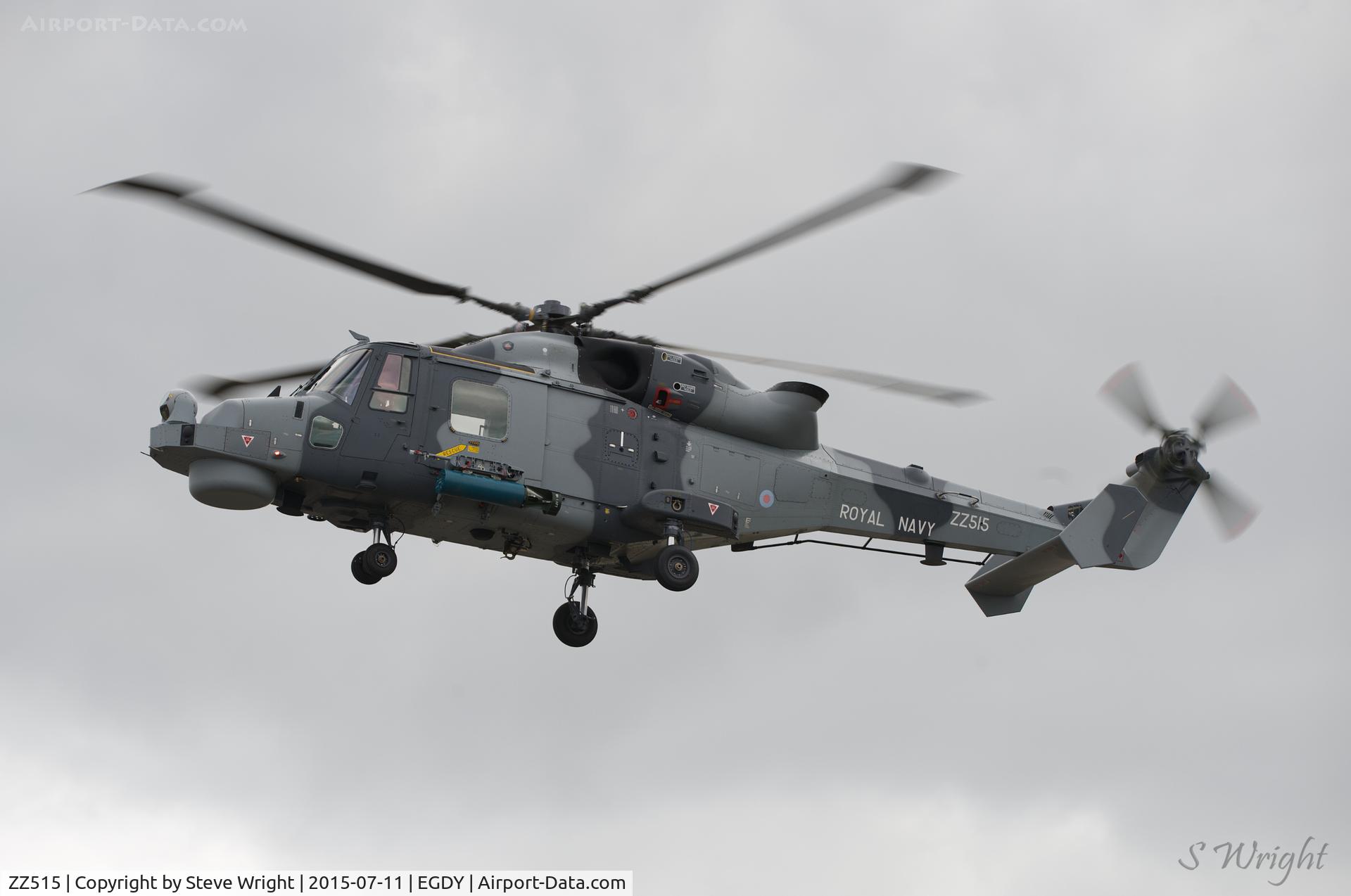 ZZ515, 2014 AgustaWestland AW-159 Wildcat HMA.2 C/N 520, RNAS Yeovilton Air Day 2015 UK