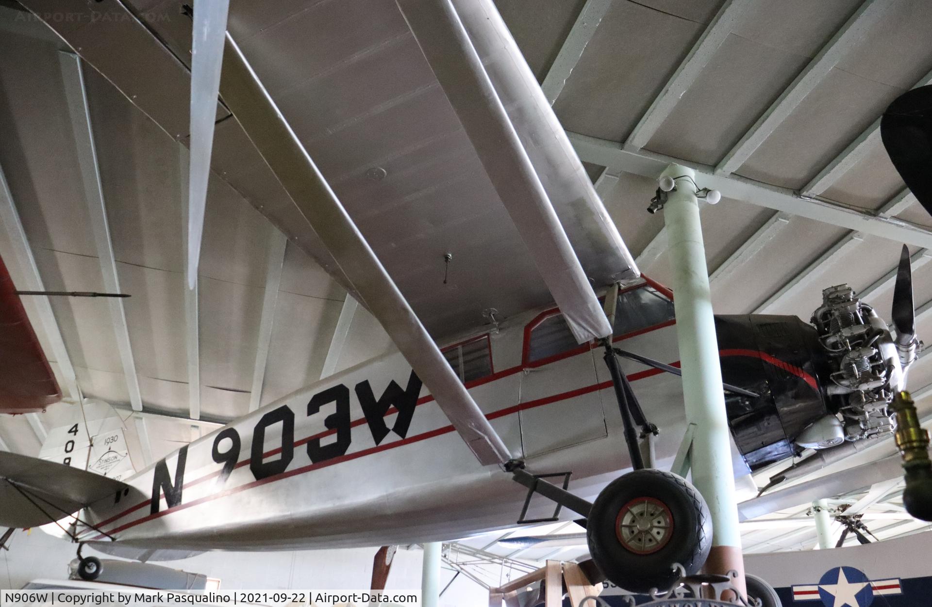 N906W, 1930 Stinson SM-8A Junior C/N 4074, Stinson SM-8A Located at Pioneer Village Minden, Nebraska