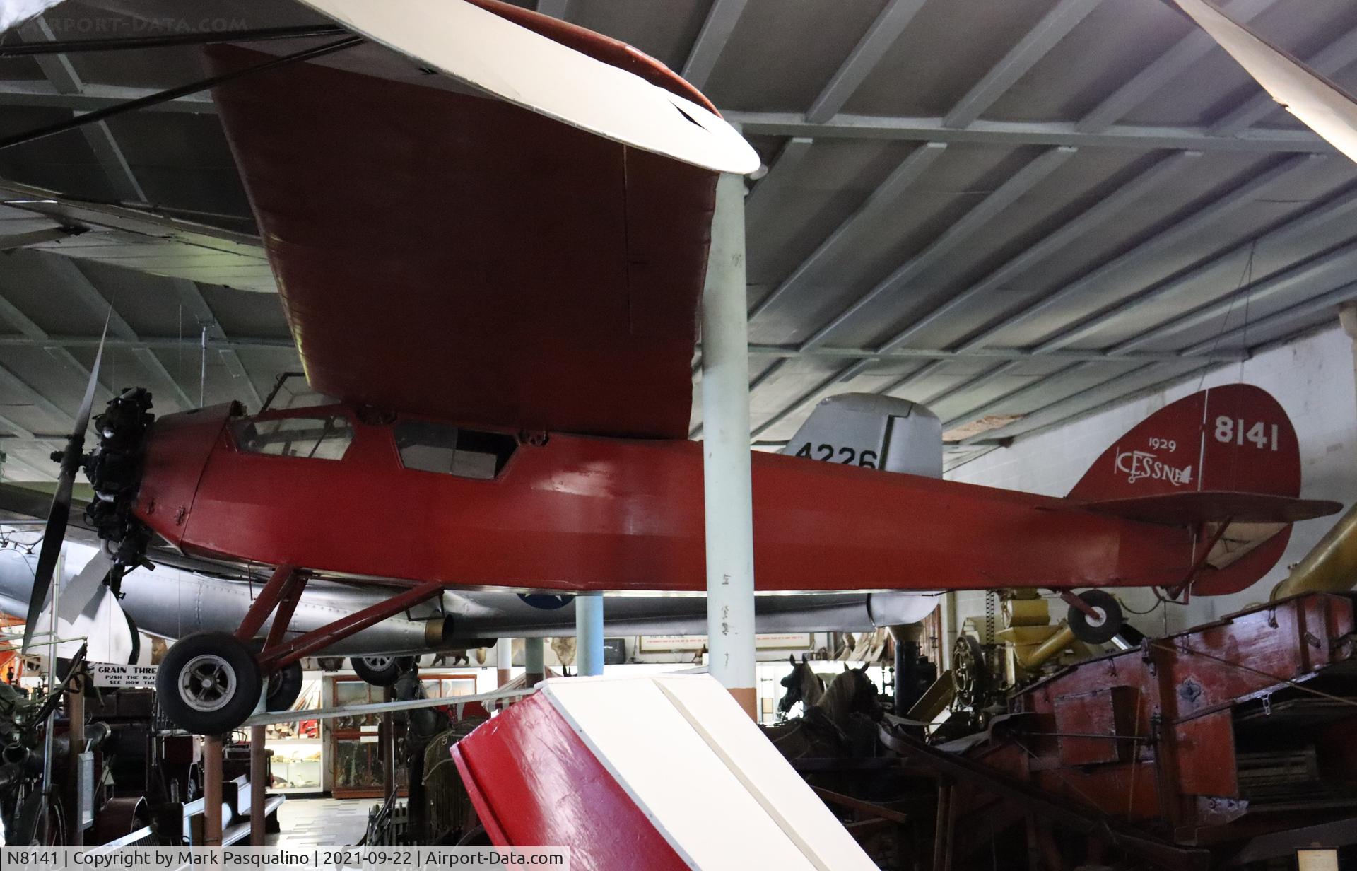 N8141, 1929 Cessna AW C/N 156, Cessna AW  Located at Pioneer Village  Minden, Nebraska