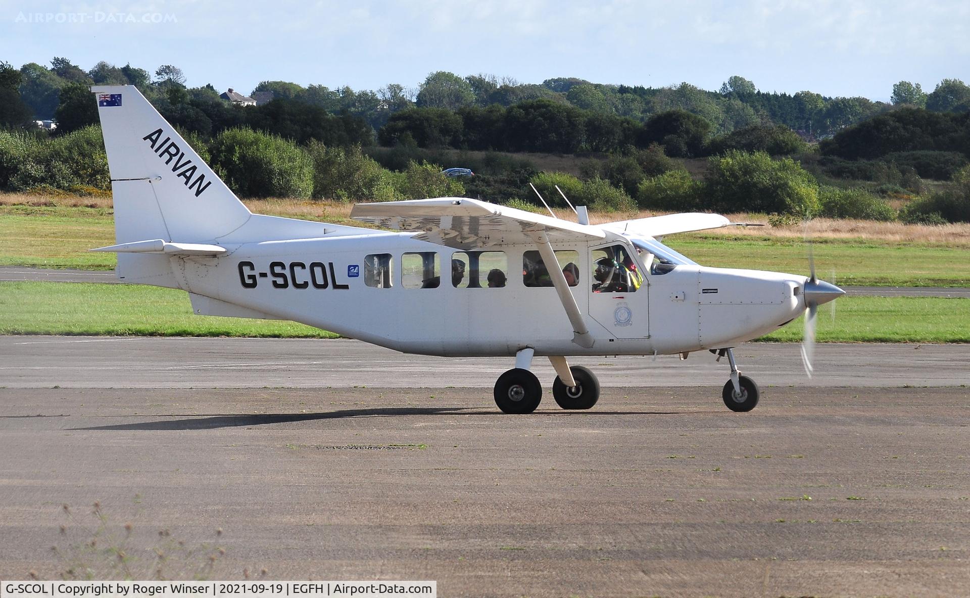 G-SCOL, 2006 Gippsland GA-8 Airvan C/N GA8-05-088, Visiting Airvan.