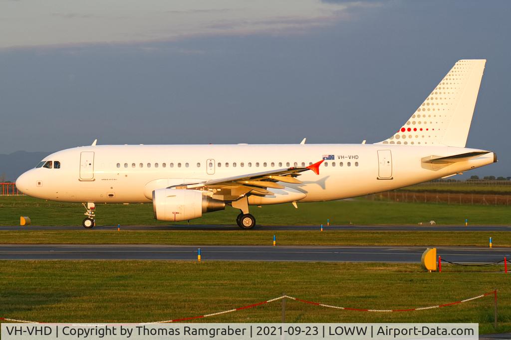 VH-VHD, 2003 Airbus A319-115LR C/N 1999, Skytraders Airbus A319(ACJ)