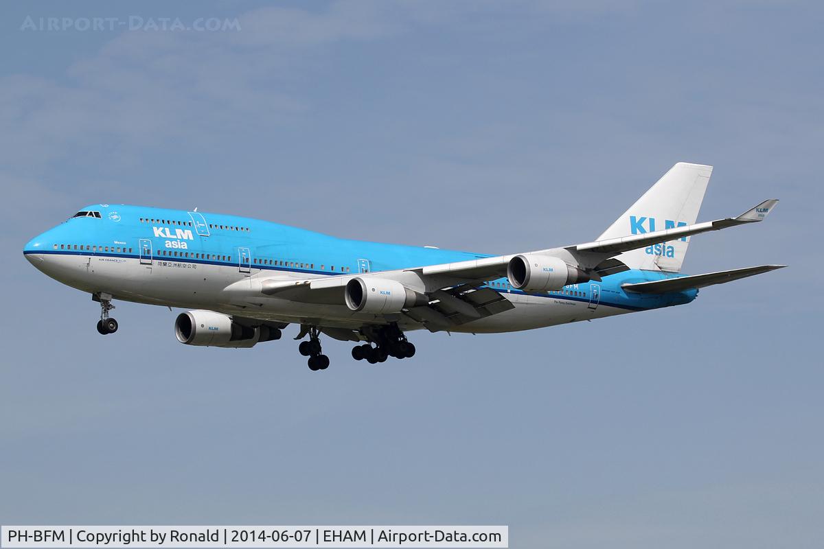 PH-BFM, 1992 Boeing 747-406BC C/N 26373, at spl