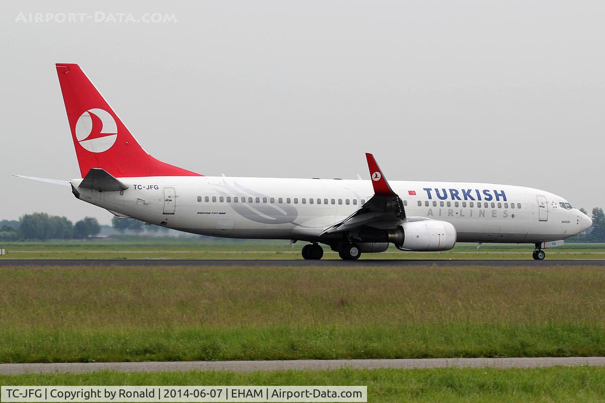 TC-JFG, 1998 Boeing 737-8F2 C/N 29769/102, at spl