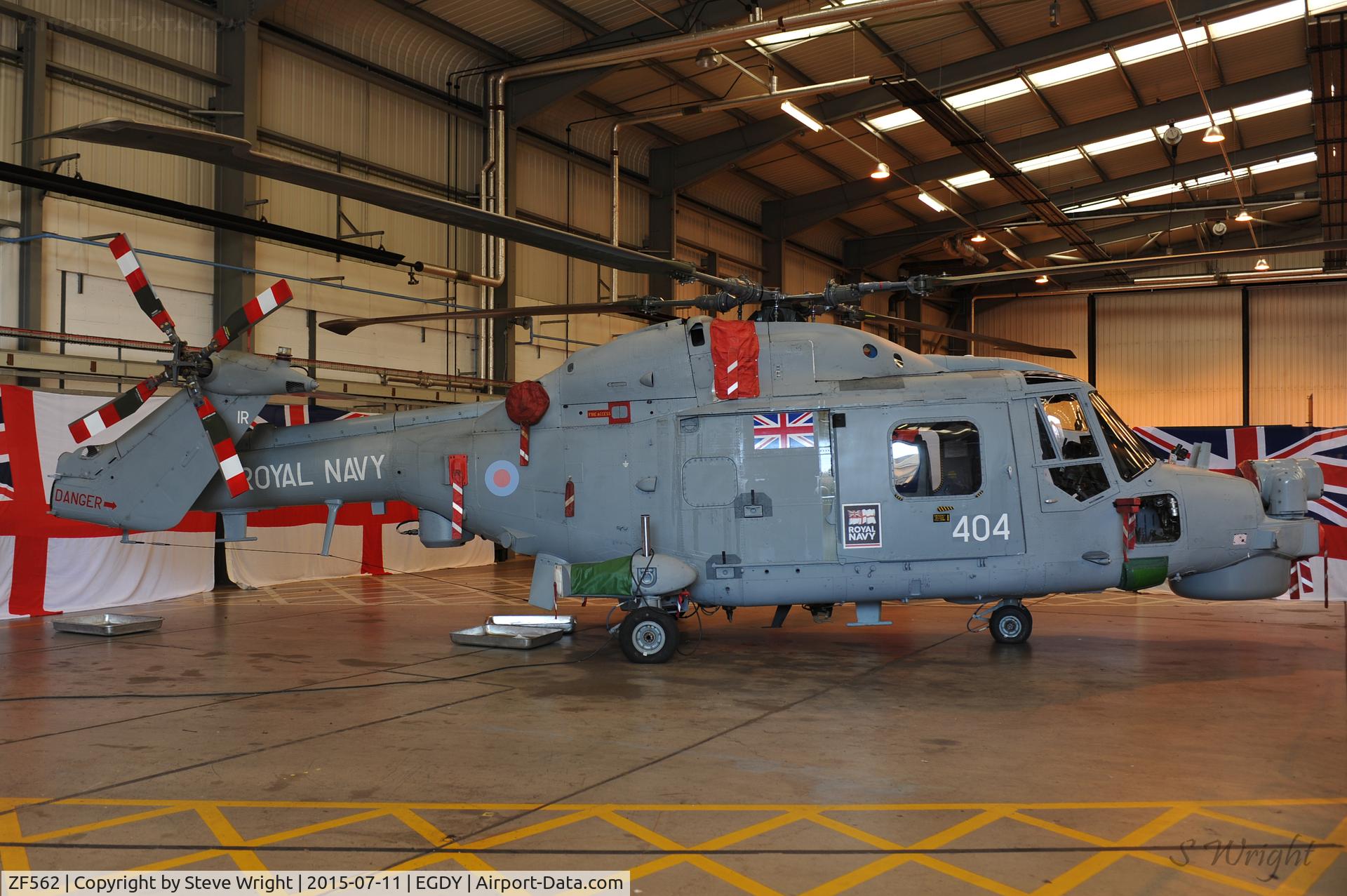 ZF562, 1988 Westland Lynx HMA.8SRU C/N 339, RNAS Yeovilton Air Day 2015 UK