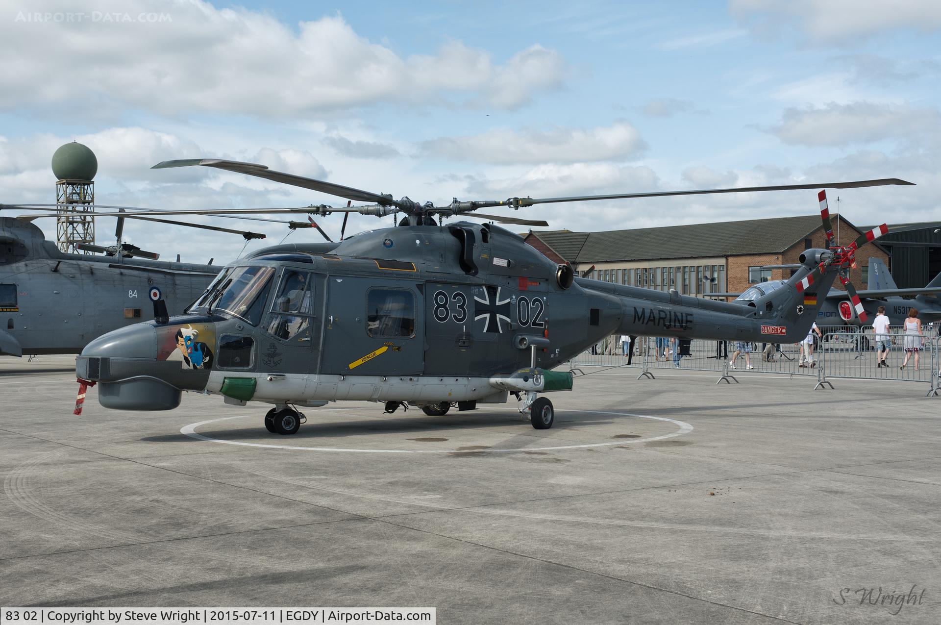 83 02, Westland Super Lynx Mk.88A C/N 422, RNAS Yeovilton Air Day 2015 UK