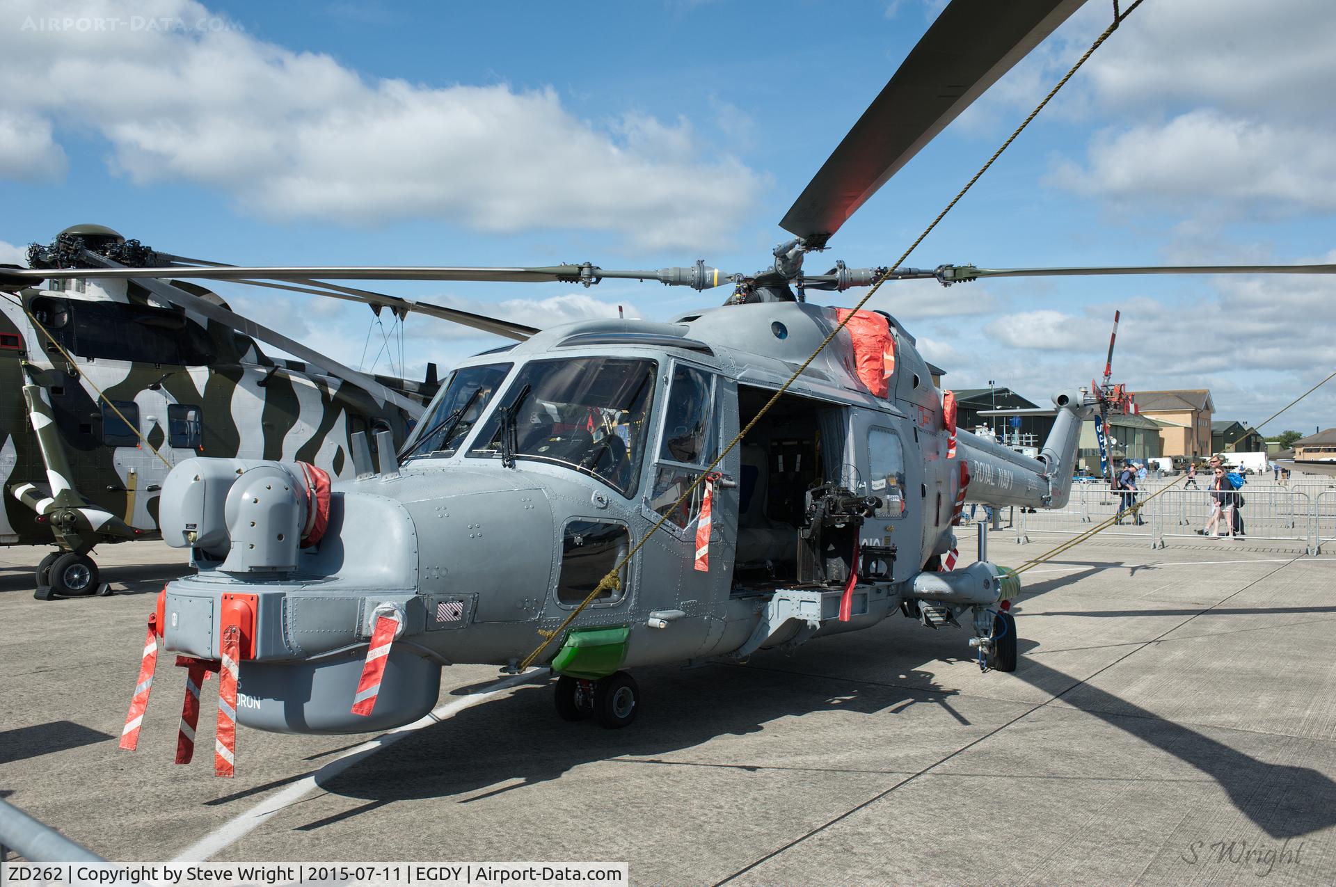 ZD262, 1983 Westland Lynx HMA.8DSP C/N 297, RNAS Yeovilton Air Day 2015 UK