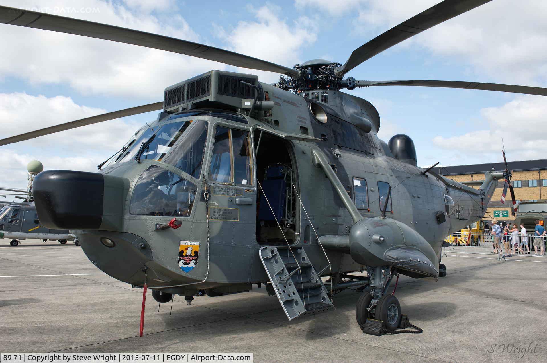 89 71, Westland Sea King Mk.41 C/N WA775/107, RNAS Yeovilton Air Day 2015 UK
