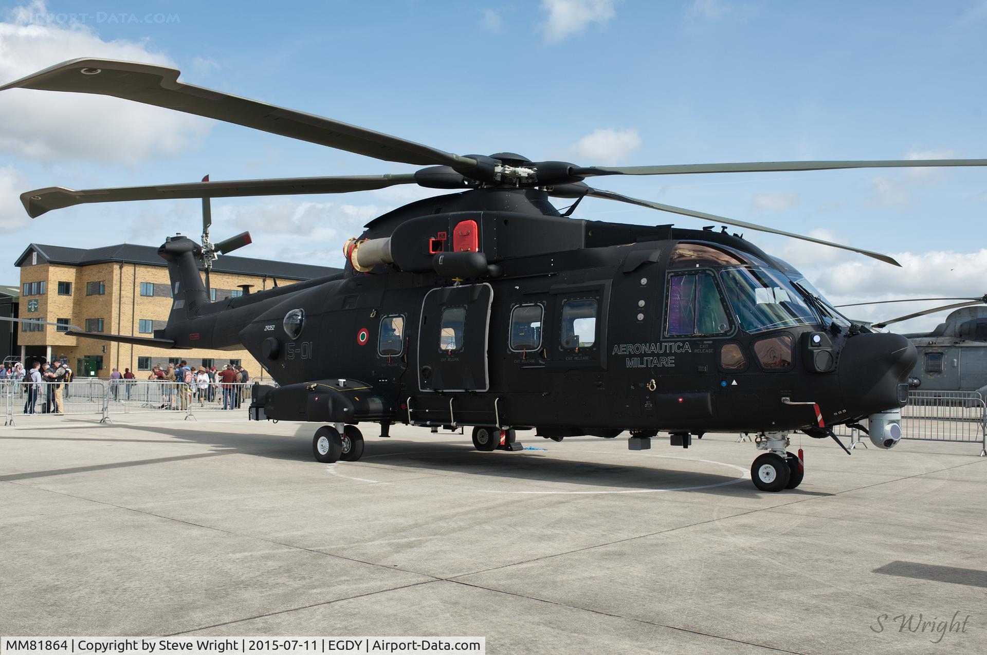 MM81864, 2014 AgustaWestland HH-101A Caesar C/N 50257/CSAR01, RNAS Yeovilton Air Day 2015 UK