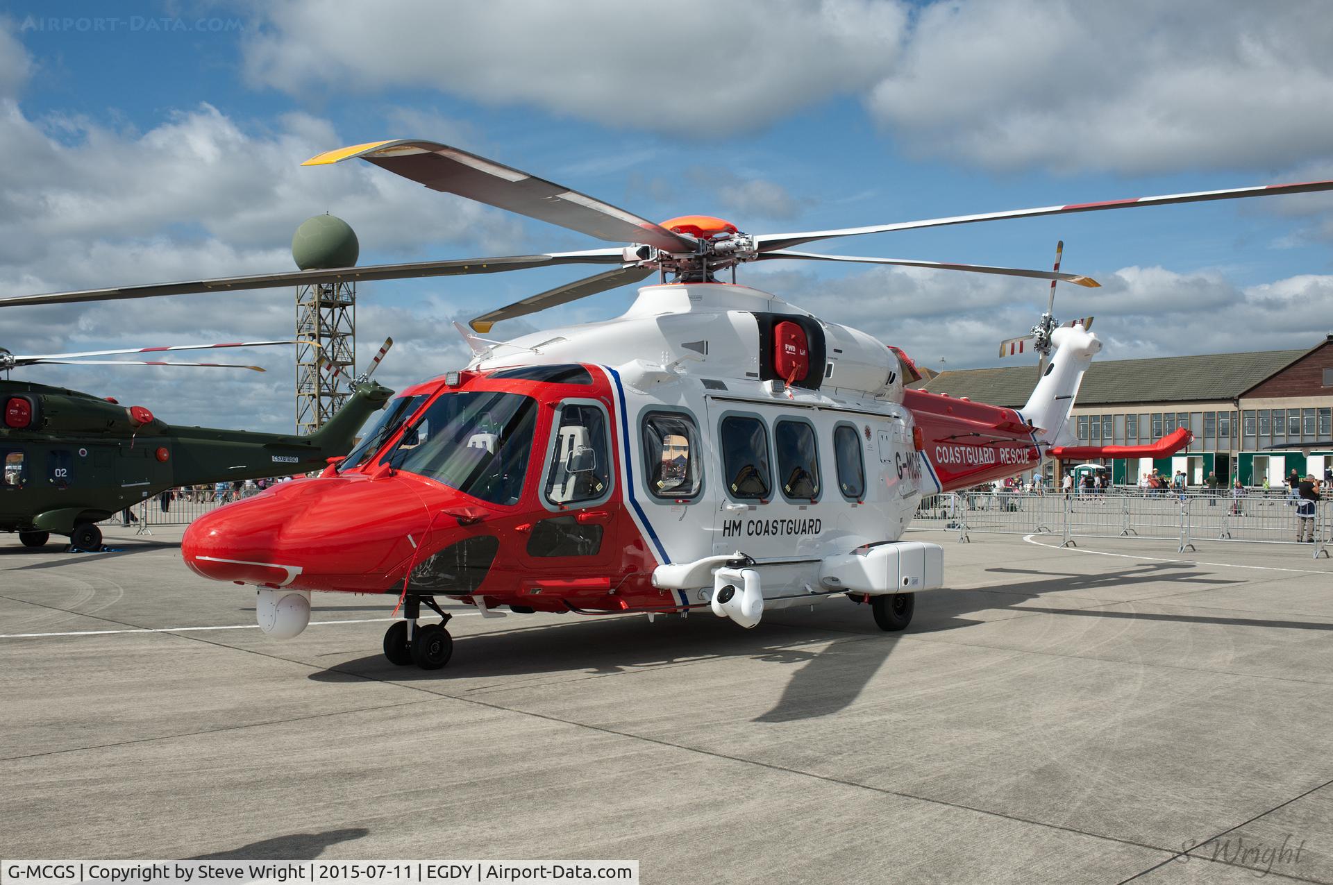 G-MCGS, 2014 AgustaWestland AW189 C/N 92005, RNAS Yeovilton Air Day 2015 UK