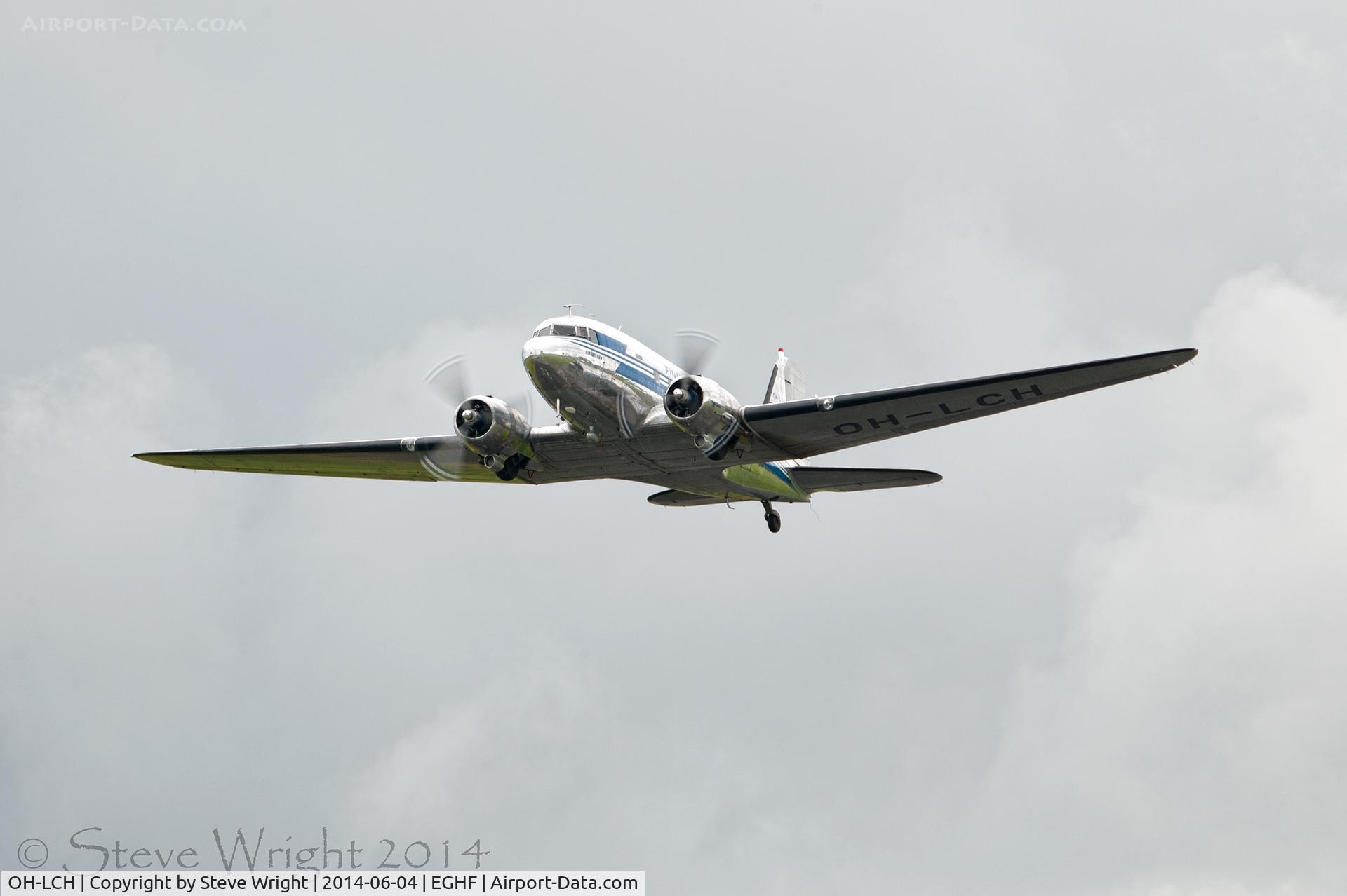 OH-LCH, 1942 Douglas C-53C Skytrooper C/N 6346, D-Day 70th Anniversary, Lee on the Solent UK